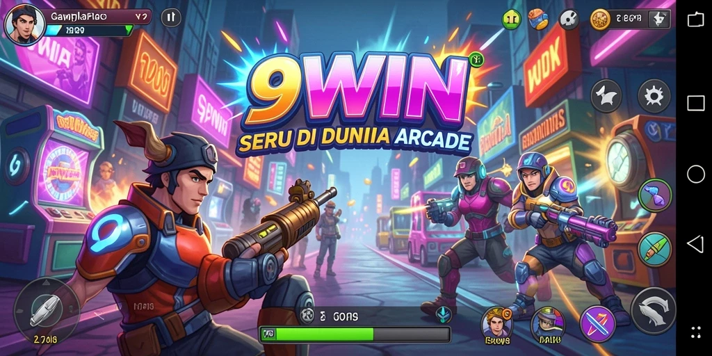 Tampilan menarik dari gameplay <strong>9WIN</strong> yang menonjolkan tantangan arcade.