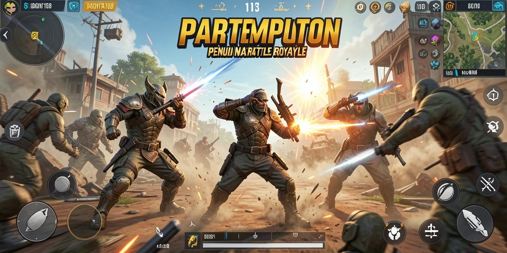 Tampilkan aksi mendebarkan dalam pertempuran Battle Royale di BAGINTA168.