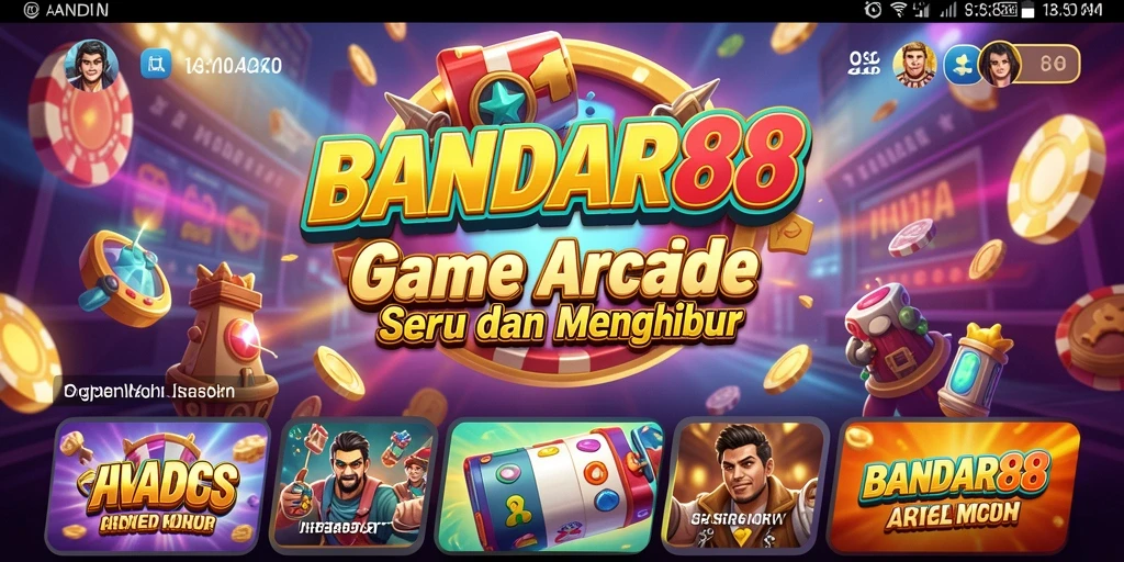 Screenshot utama BANDAR88 menampilkan gameplay yang penuh aksi dan keseruan.