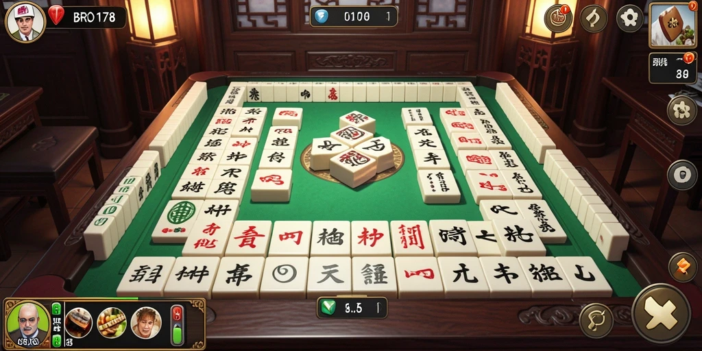 Tangkap momen seru dalam gameplay Mahjong yang menantang.