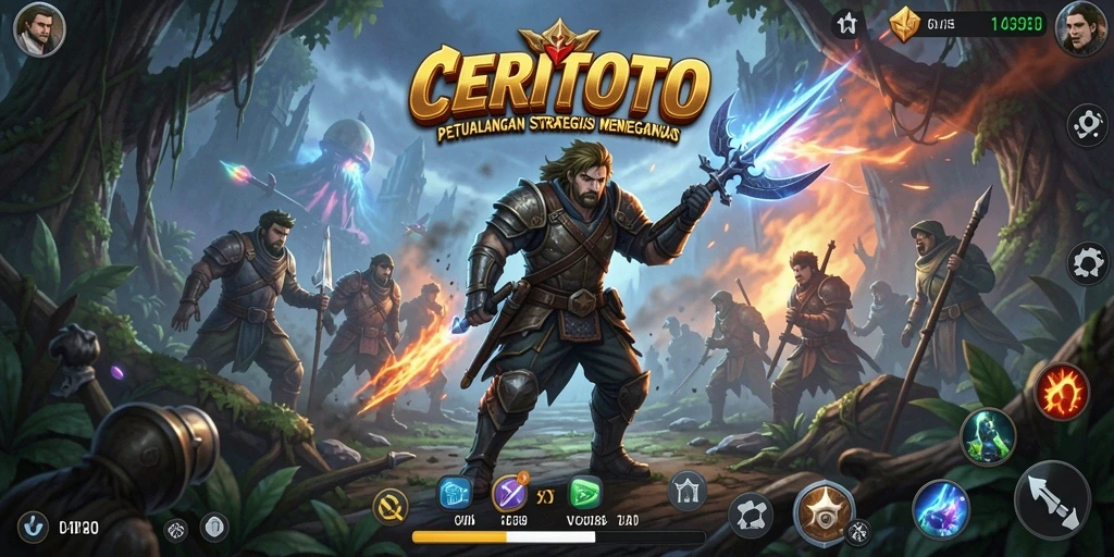 Tampilan menawan dari gameplay CERITOTO yang mendebarkan.