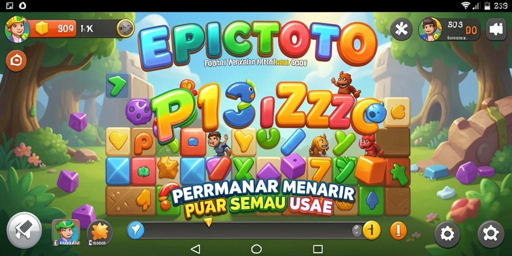 Tangkapan layar EPICTOTO menunjukkan gameplay yang seru dan menantang.