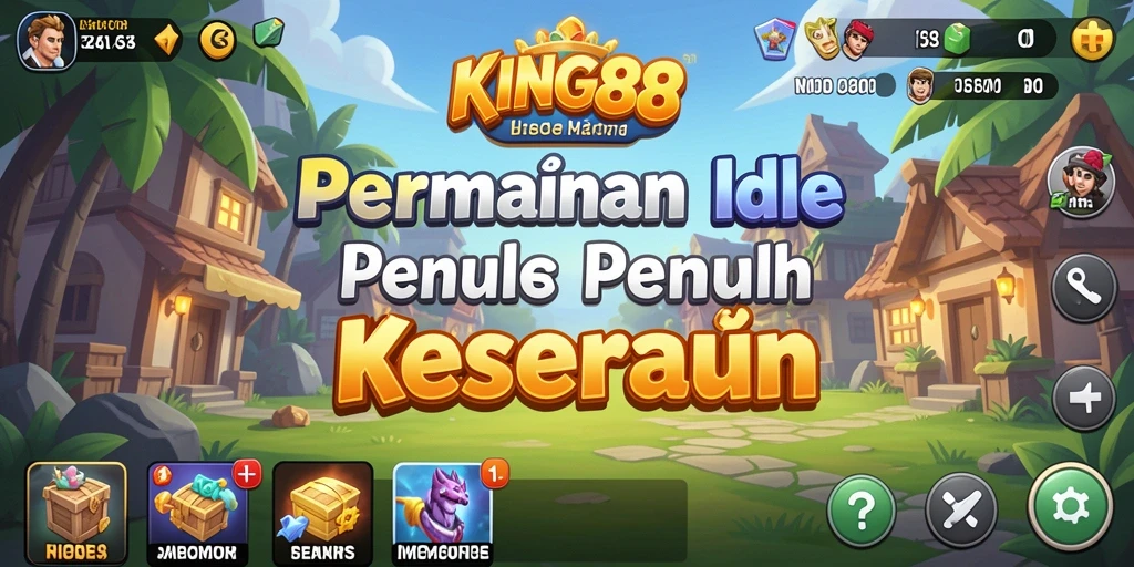 Tampilan gameplay KING88 yang mengasyikkan dan penuh warna.