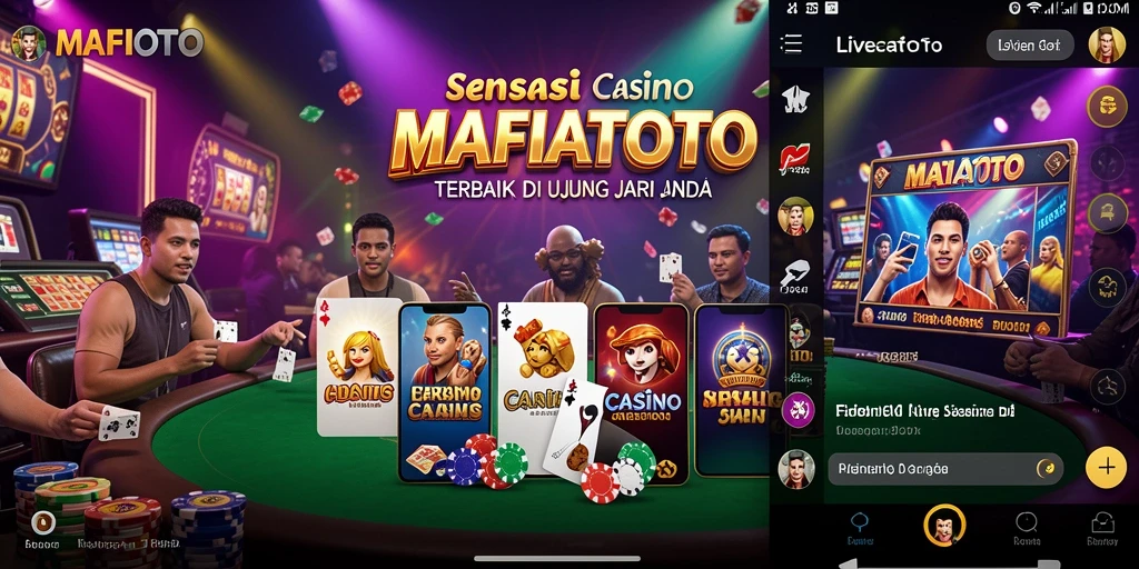 Tampilan gameplay interaktif di MAFIATOTO yang mengesankan.