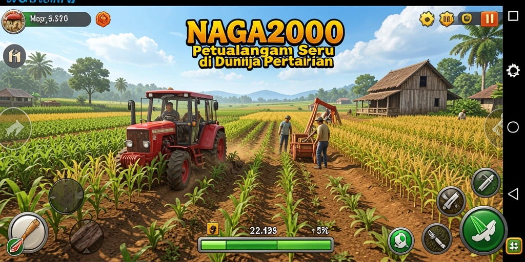 Gameplay menarik dalam dunia pertanian NAGA2000.
