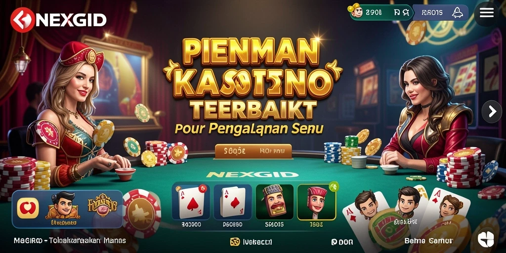 Gameplay menarik dari NEXGID dengan berbagai jenis permainan Kasino.