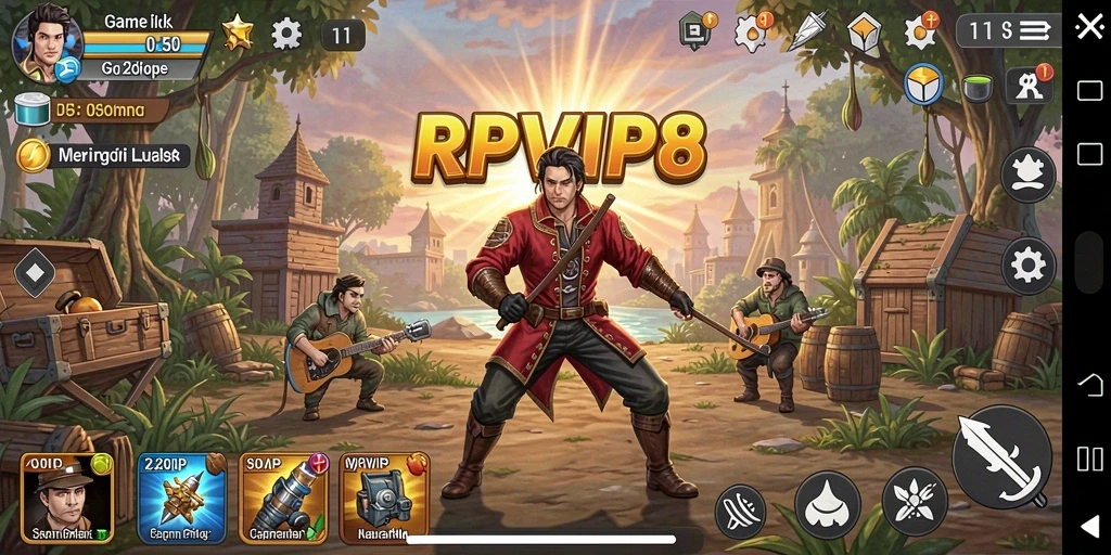 Screenshot RPVIP8 menampilkan gameplay yang seru dan interaktif.