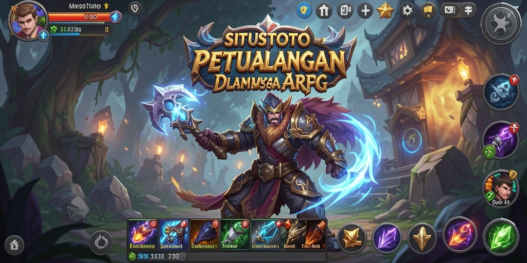Tampilan gameplay penuh aksi dan petualangan di SITUSTOTO.