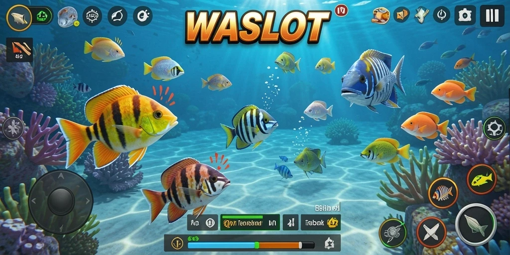 Gameplay seru Tembak Ikan dengan grafis menarik.